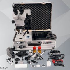 Large Mobile Gemstone Laboratory KA52KRS Light_guide Gooseneck Dichroscope_model Hd10 Spectroscope_model 1504 Microscope_model - Image 1