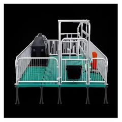 Factory Direct Pig Farm Equipment Pig Fattening Pen Finishing Crates Galvanized Steel Stall Animal Cage Pig Cage - Image 2
