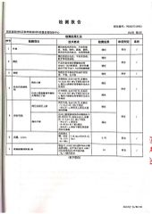 Test Report certificate from Shanghai Yizhiniu Building Materials Trading Co., Ltd
