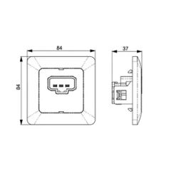 Fixed Lighting Equipment Surface-Mounted Flush Type Wall Dcl Swedish Sockets - Image 6