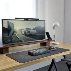 Large Mouse Pad Custom Size Comfortable Wool Felt Mouse Pad Gamer - Image 1