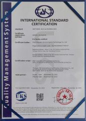 ISO9001 Certificate certificate of Jinan Mucho Commercial Inc. – certificate photo, supplier certificates section