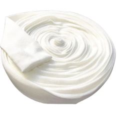Stretch-Knit Cuffs White Good Elastic for Surgical Gowns - Image 2
