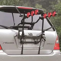 Bicycle Bike Carrier Mounted Rack Racks Car for Car SUV Hitch 3 Bikes - Image 4
