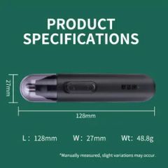 Ladies Micro-Precision Detail Shaver Nose Hair Trimmer Origin China Material Plastic HS Code 8213000000 Transport Package - Image 5