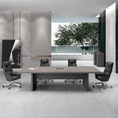 Cheap Price Smart Furniture Conference Room Table Wooden Office Table - Image 2