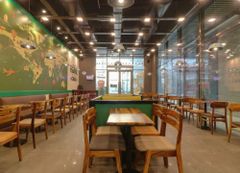 Interior Design Service For Cafe Color Palette Warm Furnishing Style Cozy Customer Flow Optimized Ambiance Warm And - Image 1