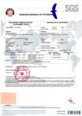 Product testing certificate from T&Y Hardware Industry Co., Ltd.