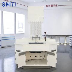 Good Flame Retardancy Chemical Resistant Polypropylene Safe and Environmentally Friendly Lab Plastic Workbench - Image 3