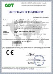 9DVR CE-EMC Certificate certificate from Guangzhou EPARK Electronic Technology Co., Ltd.