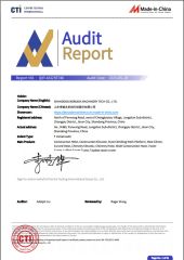 certification certificate from SHANDONG BORUIDA MACHINERY TECH CO., LTD.