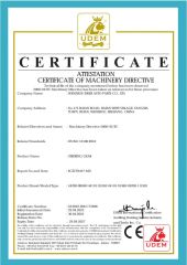 Steering gear certificate from Wenzhou Ideer Auto Parts Co., Ltd