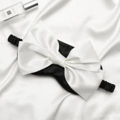 Bow Sleep Eye Mask Custom Night Ladies Satin Eye Masks - Image 3