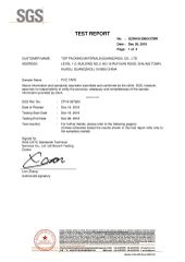 PVC GZIN1812066157MR certificate from SW Adhesive Tape Co., Ltd