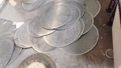 Stainless Steel Round Disc Perforated Filter Screen Origin China 1/4 3/4,1/2,1" Weight Miniature HS Code 73143900 Trademark zsteel - Image 1
