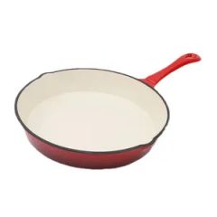 Factory Wholesale 25cm Non Stick Enamel Frying Pan Cast Iron Cookware - Image 1