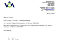 Our certificates certificate from Langfang Sandi Electric Tricycle Co., Ltd.