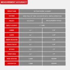 Removable 3D Wheel Alignment/Wheel Alignment Machine/3D Wheel Aligner/Car Wheel Alignment Machine - Image 6