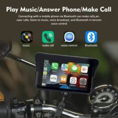 Factory Motorcycle Car Player IP67 Waterproof 7 Inch High Configuration Touch Screen Android Car DVR Bluetooth Navigation GPS Motorcycle Player - Image 6