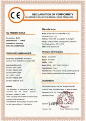 CE of gauze roll certificate from Hangzhou Tuopusi Medical Products Co., Ltd.