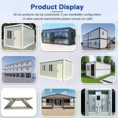 Directly Factory Sale 10FT 20FT 30FT 40FT 2/3/4 Bedroom Prefabricated Portable Mobile Tiny Home Steel Detachable Container House - Image 6