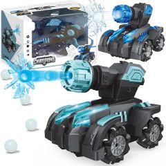 Remote Control Cars Shoot Water Bullet Guns Call Riya That Shoots Shooting Stunt RC Car - Image 2