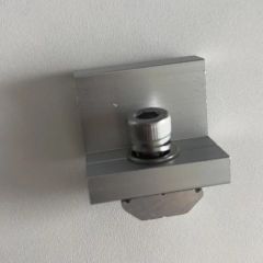 Aluminum Solar Bracket End Clamp for Solar Panel Installation - Image 1
