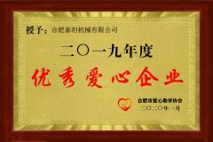 Social Care Actions certificate from Hefei Titan Machinery Co., Ltd.