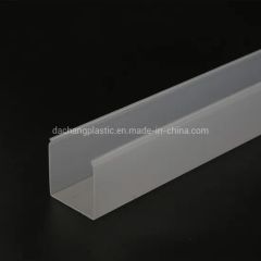 Optical Prism Acrylic Extrusion Lamp Cover for LED Lighting Profile - Image 6