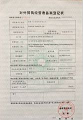 License Photo certificate from Qualihub Textile Co., Ltd