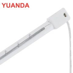 Sk15 Halogen Infrared Heater Lamps Color White Base Type Lamp Bulb Type Tube Model H4 Series Trademark YUANDA Power - Image 4