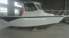 Abelly 6.3m All Welded Aluminum Fishing Boat HP 150 Seater 5 Width 2.4m Length 6.3m Depth 1.45m Weight 850kg Origin China - Abelly International Limited