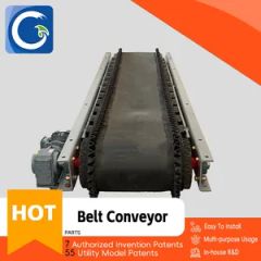 Conveyor System Machine Industrial Modular Flat Inclined Belt Conveyor - Image 3