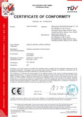 CE Certificate for Solvent Controller certificate of Beijing WIIP Co. Ltd. – certificate photo, supplier certificates section