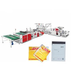High Speed Automatic Poly Small Courier Mail Bag Making Machine Price with Adhesive Tape Plastic Bag Manufacturing Machine - Zhejiang Chovyting Machinery Co., Ltd.