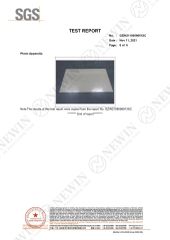 ASTM-E84 Test_COMPOSITE FRP MATERIAL certificate from Newin (Guangdong) Machinery Co., Ltd.