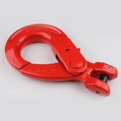 High-Strength G80 Forged Clevis Hook with Auto-Lock for Crane Lifting - Image 3