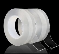 Transparent Reusable Double Sided Removable Adhesive 1mm Transparent Nano Tape - Image 6