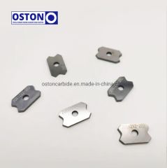Solid Carbide Hw Radius Profile Edge Banding Scrape Trim Rounding Replacement Inserts Knives Parts for Edge Bander Machines - Image 1