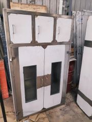 Ss Garment Storage Cabinet Color White Lighting Type White Material Stainless Steel Country of Origin Made in India Usage/Application Garment Storage - Image 2