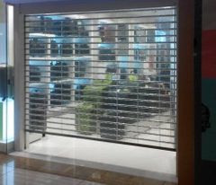 PVC Automatic Polycarbonate Rolling Shutter, Height: 10 Feet Material PVC Height 10 Feet Control Components Remote Operating Option With - Image 4