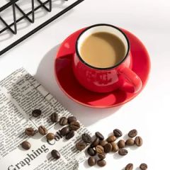 Assorted Color Ceramic Coffee Cups Coffee Mugs Set Type Mugs MOQ 1000 PCS Technics Glaze Style Creative Color Multicolor - Image 4