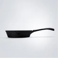 Cast Iron Fry Pan Set/Skillets/Cookware Set Shape Round Bottom Flat ...