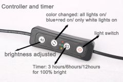 LED Aquarium Lights 20cm for Mini Tank with Controller Smart Power 9W Origin China Outlet DC12V HS Code 94054090 Model NO. - Image 3