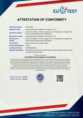 CE certificate from Nanjing Kaohammer Intelligent Technology Co., Ltd.