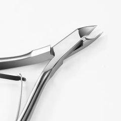 Stainless Steel Nail Clipper Light Tweezers Size Size Origin China Trademark PF Shape Beveled Material Metal Model NO. - Image 3