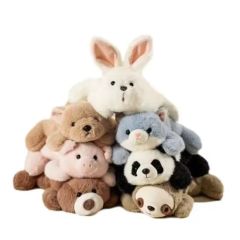 Wholesale 7PCS Pet Small Tummy Doll Cartoon Doll Gift Stuffed Animal Toys - Image 6