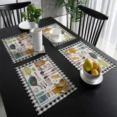 Custom Design Heat Resistant Table Place Mats for Home Restaurants - Image 5