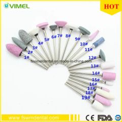 Dental Material Diamond Grinding Burs Head Carving Tools Accessories - Image 1