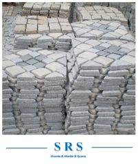 Kerbstone Cube Paving Stone Shape Paver Origin China Form Kerbstone CAD Design Yes Model NO. srsps Technics Natural Specification - Image 3